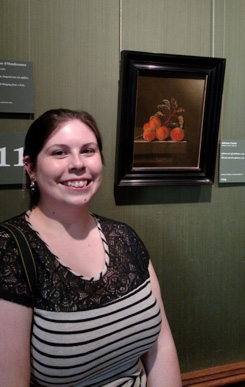 With Still Life with Five Apricots by Adriaen Coorte, a painting with migrating arsenic
