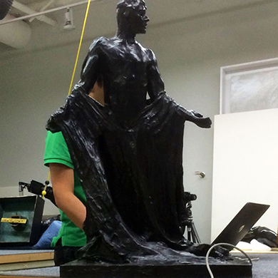 By analyzing the chemical composition of Rodin’s bronze sculptures, researchers can find clues about which foundries produced specific editions.