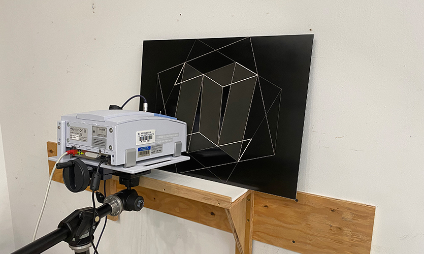 Fourier transform infrared (FTIR) spectroscopy is used to identify the polymer types of the laminates used.